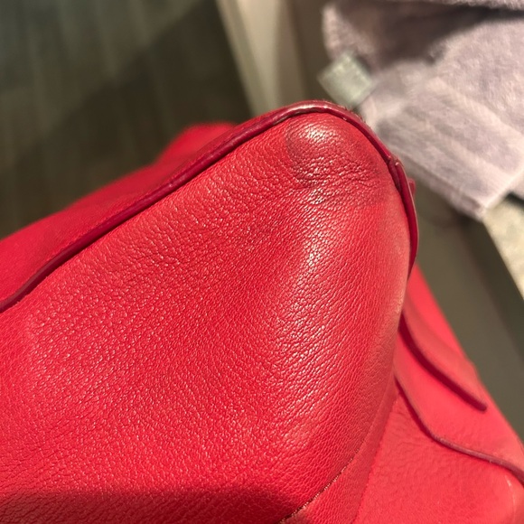 Givenchy Antigona Medium Red Leather Handbag - Picture 11 of 12